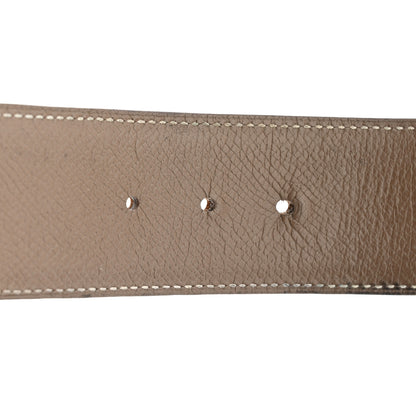 Hermes 42mm Constance H Belt 90 36 Gold Etoupe 8 of 9