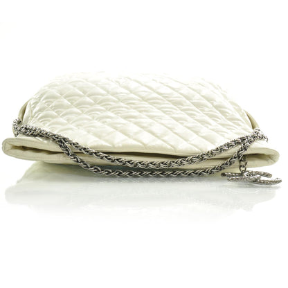 Chanel Lambskin Quilted Large Paris Moscou Red Square Bag Ivory 5 of 9