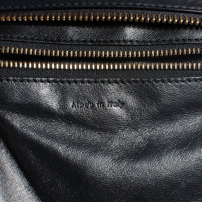 Celine Smooth Calfskin Shrunken Lambskin Micro Tri-Color Luggage Black 7 of 8