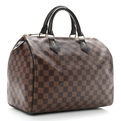 Louis Vuitton Damier Ebene Speedy 30 3 of 12