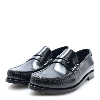 Saint Laurent Magnum Calfskin Le Loafer 15 Moccasin  38 Black 3 of 8
