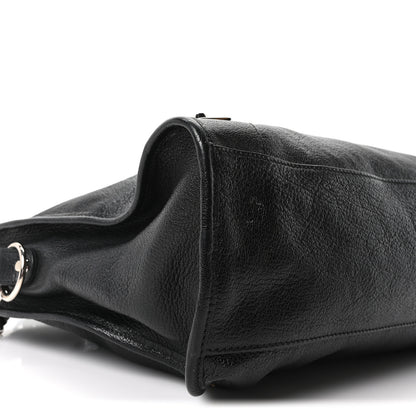 Balenciaga Chevre Silver Metallic Edge Hardware City Black 9 of 10