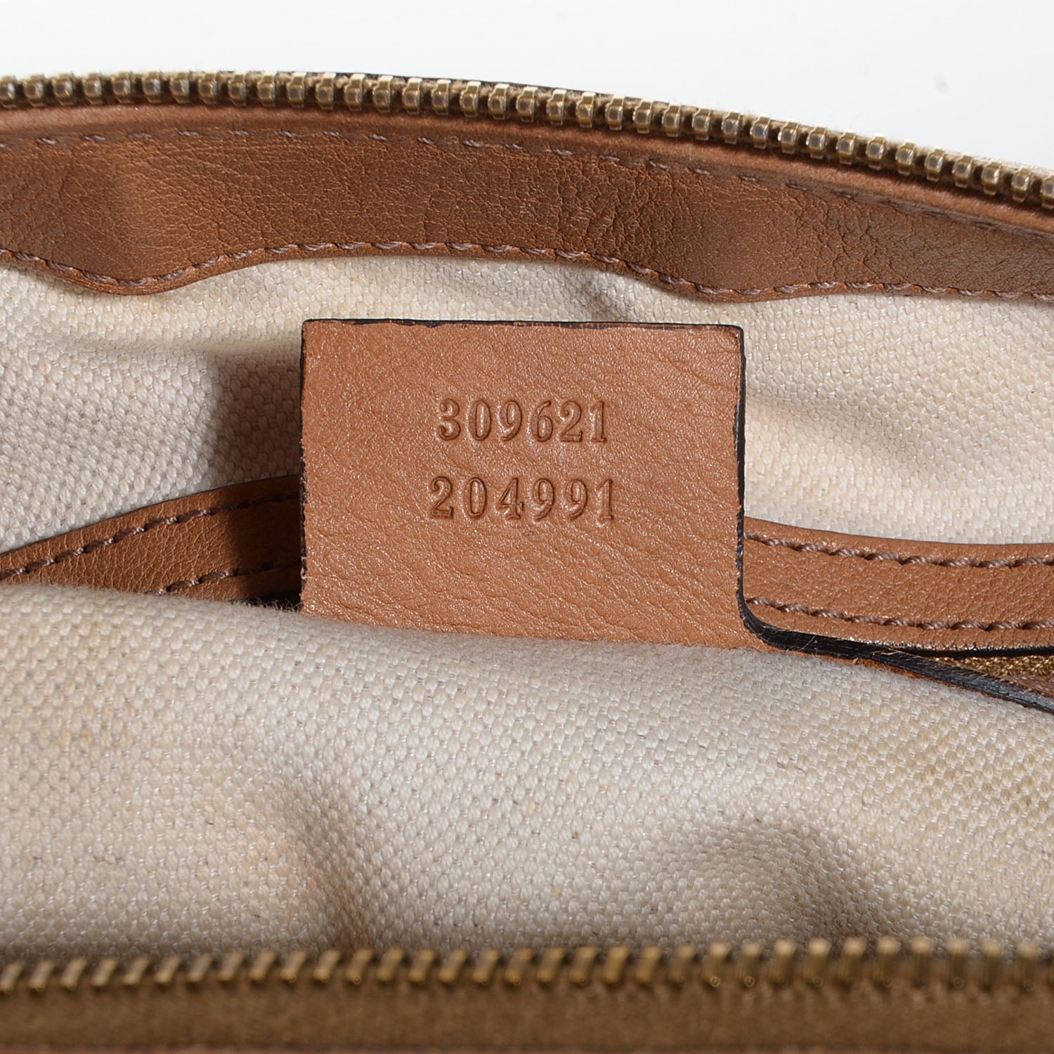 Gucci Monogram Web Medium Rania Top Handle Bag Khaki 7 of 8