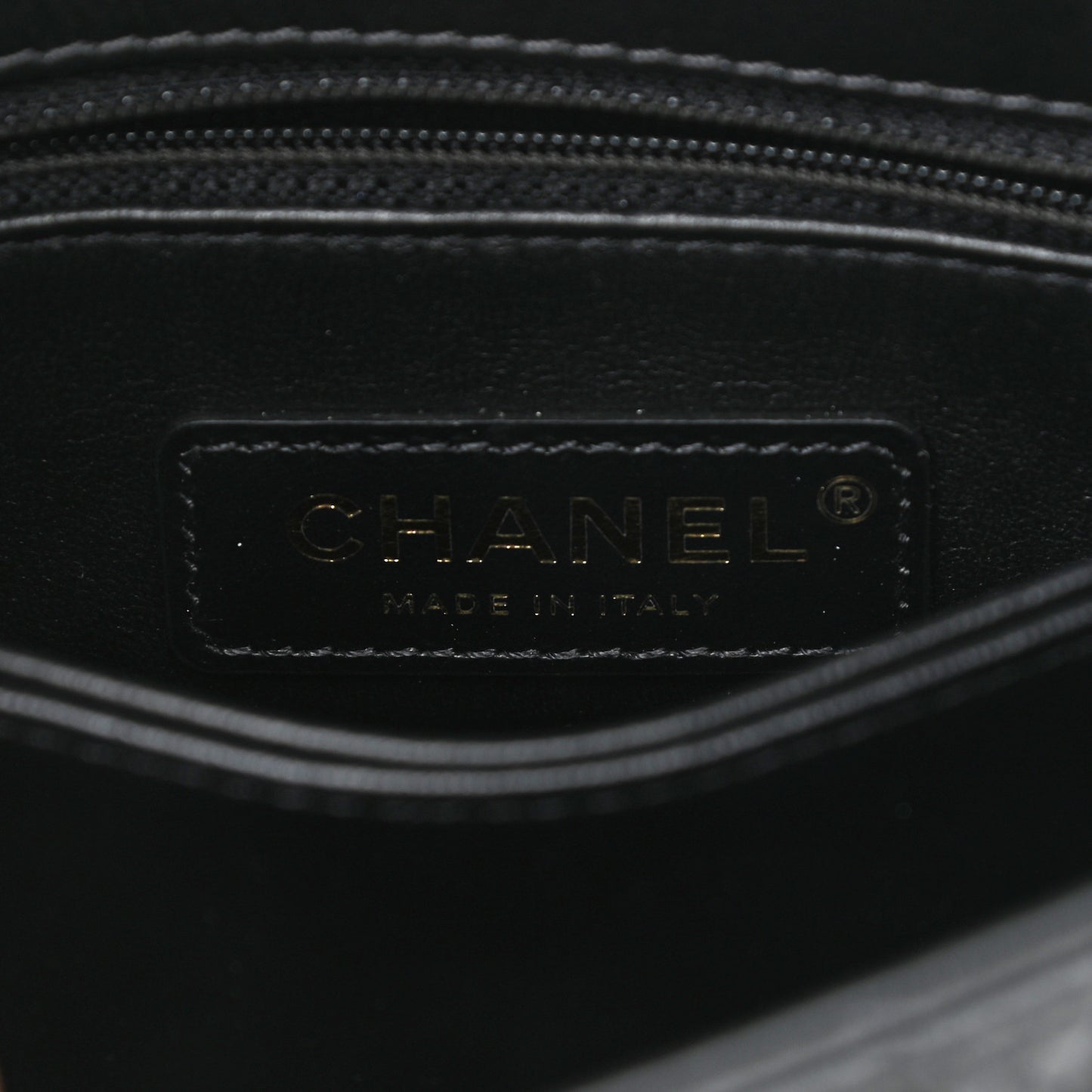Calfskin Crystal Quilted Extra Mini Coco Handle Flap Black