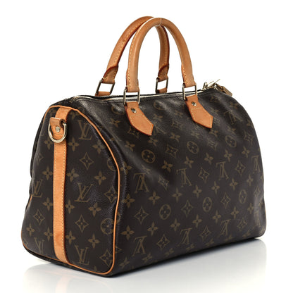 Louis Vuitton Monogram Speedy Bandouliere 30 3 of 13