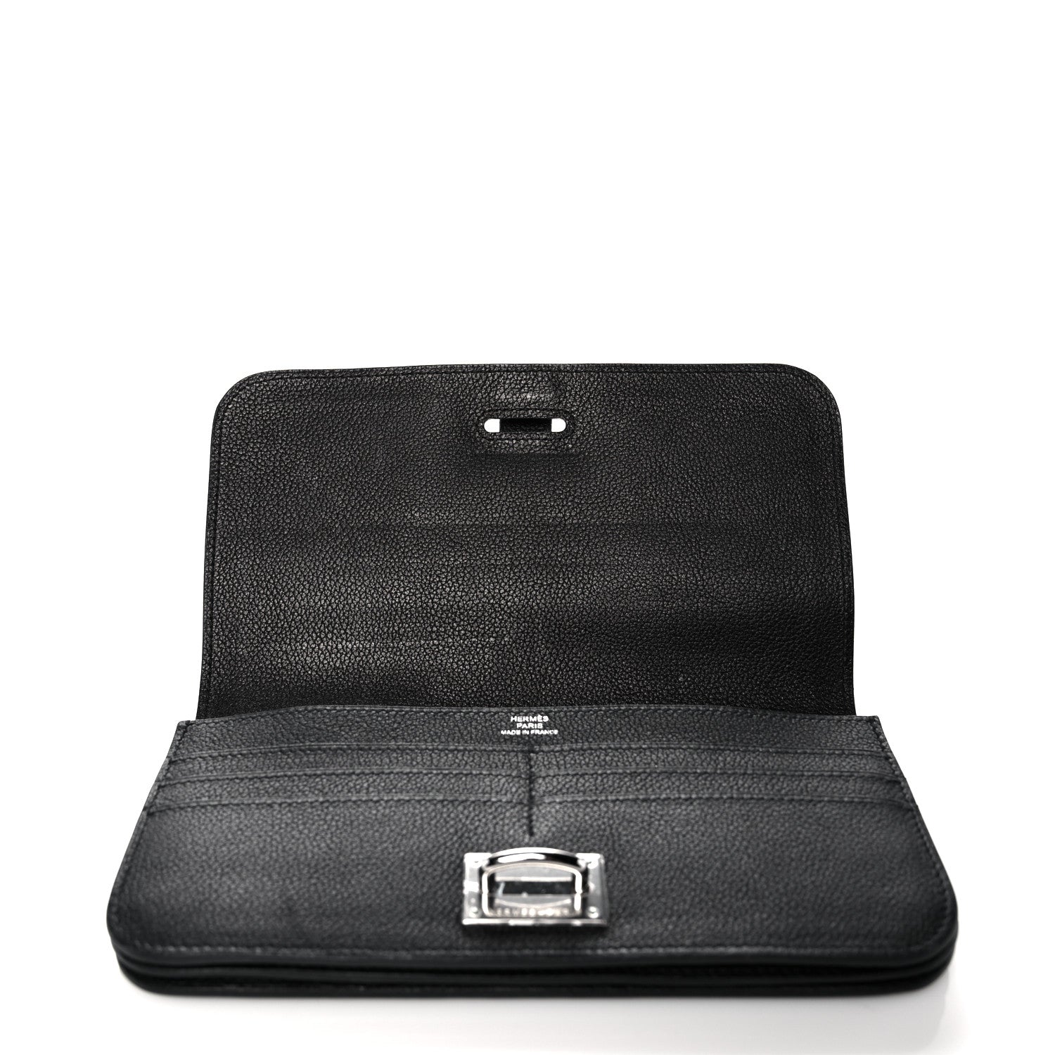 Hermes Evercolor Sac Chaine D'Ancre Shoulder Bag Black 11 of 13