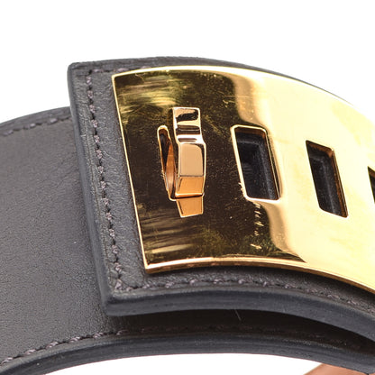 Hermes Swift Collier de Chien CDC Bracelet S Graphite 8 of 9