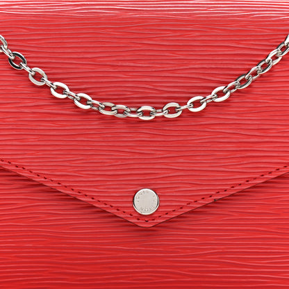 Louis Vuitton Epi Pochette Felicie Coquelicot 8 of 11