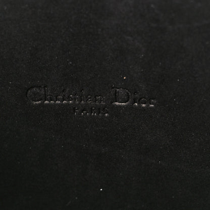 Christian Dior Grained Calfskin Caro Double Pouch Black 7 of 11