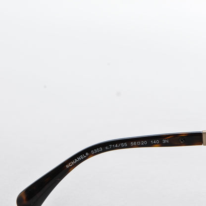 Chanel Chain Oval Summer Sunglasses 5353 Tortoise 6 of 8