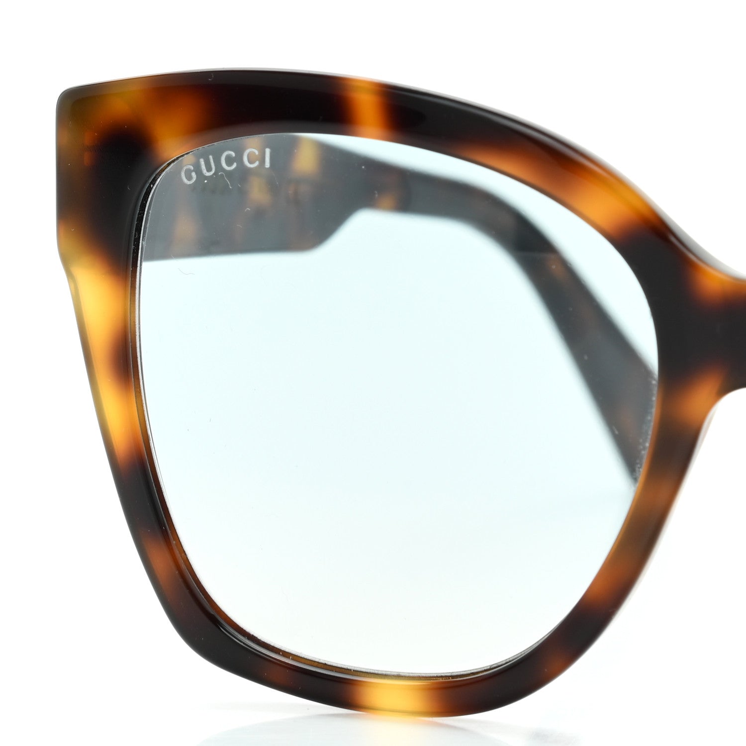 Gucci Acetate Square Frame Sunglasses GG0459S Tortoise 5 of 7