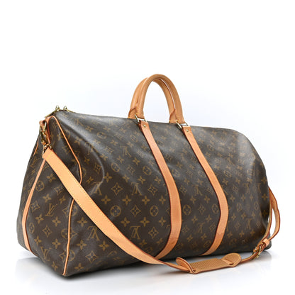 Louis Vuitton Monogram Keepall Bandouliere 55 3 of 12