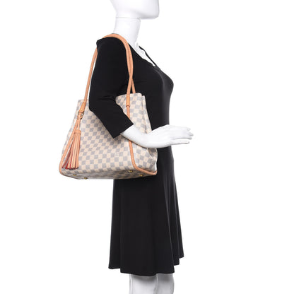 Louis Vuitton Damier Azur Propriano Rose Ballerine 2 of 10