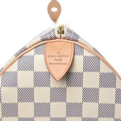 Louis Vuitton Damier Azur Speedy 30 7 of 10