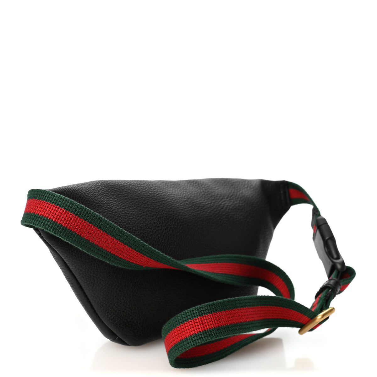Gucci Grained Calfskin Small Logo Belt Bag Black 5 of 19