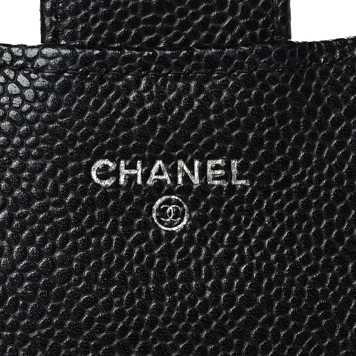 Chanel Caviar Quilted Large Gusset Flap Wallet Black 7 of 9