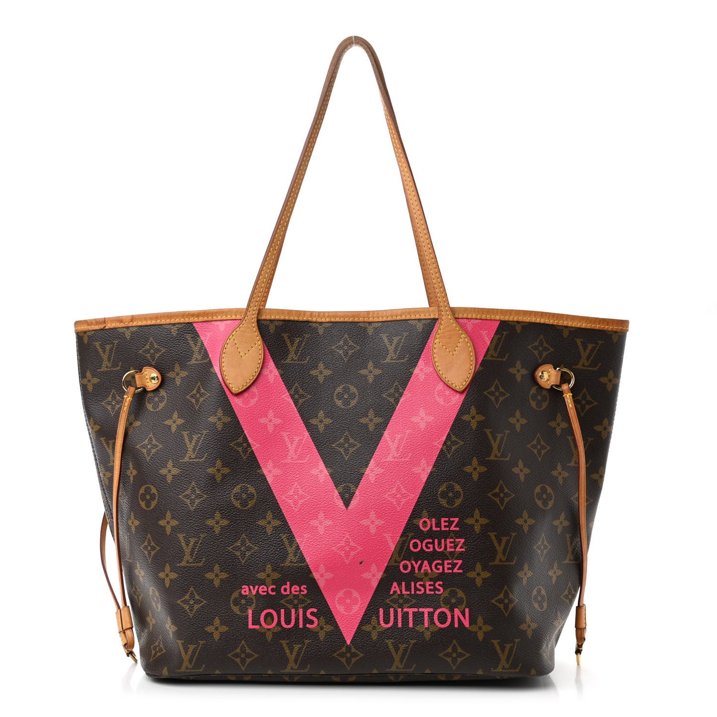 Monogram V Neverfull MM Grenade