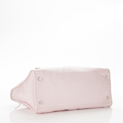 Balenciaga Agneau Giant 12 Silver Hardware Work Rose Poudre Rose Petunia 4 of 7