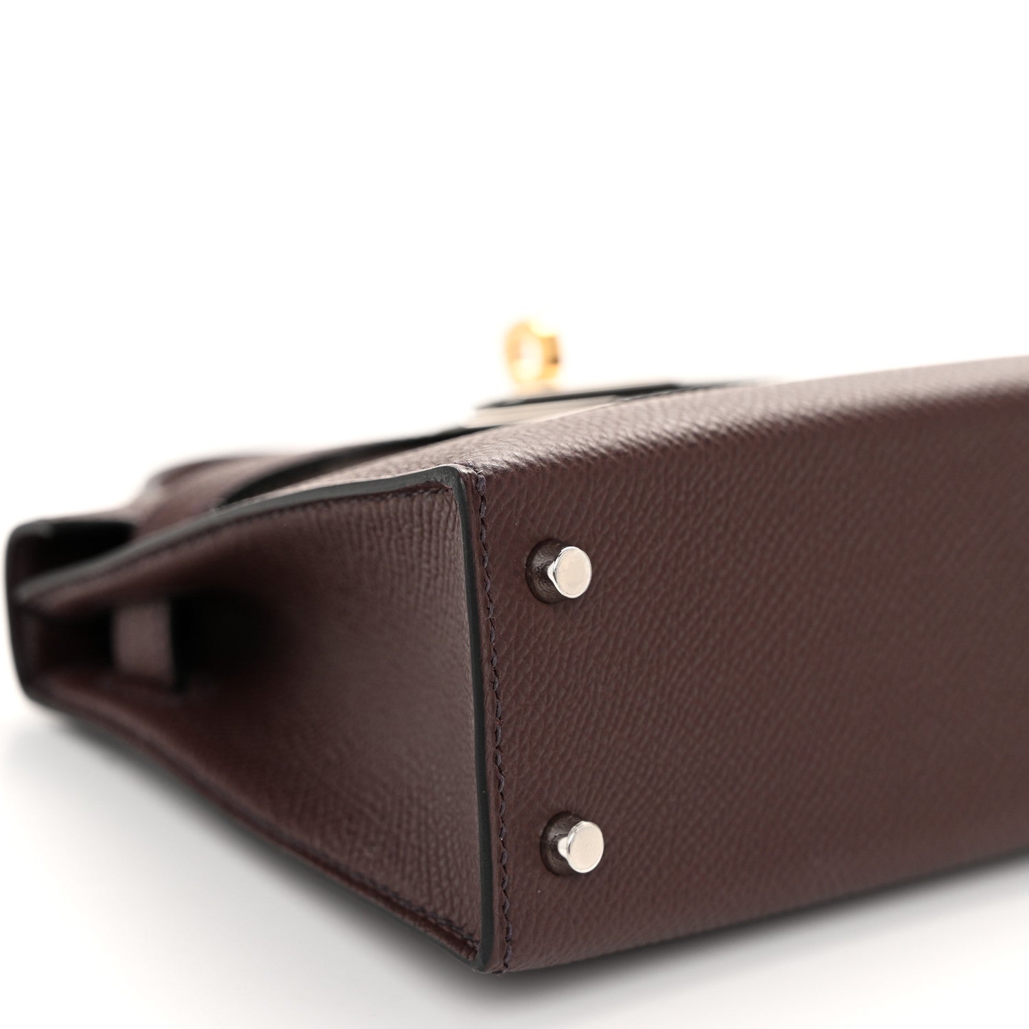 Hermes Epsom Mini Kelly Sellier 20 Rouge Sellier 9 of 13