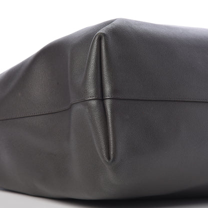 Saint Laurent Calfskin Large Shopping Tote Dark Grey 10 of 16