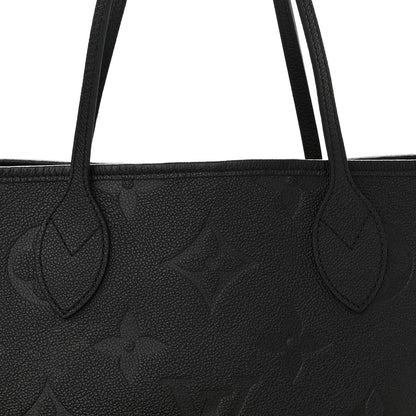 Louis Vuitton Empreinte Monogram Giant Neverfull MM Black 7 of 10