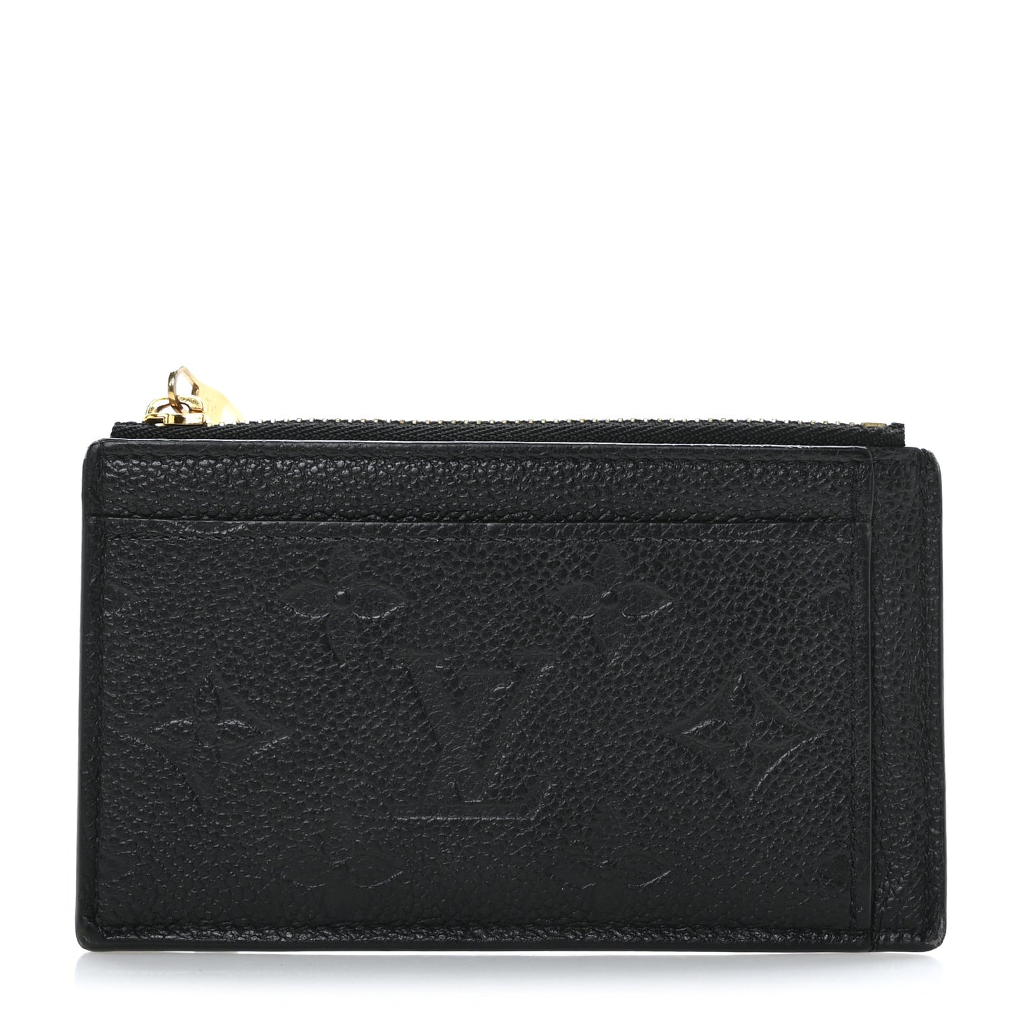 Empreinte Zipper Card Holder Black