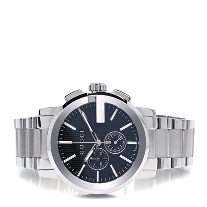 Gucci Stainless Steel 44mm G-Chrono Quartz Watch Black 2 of 5