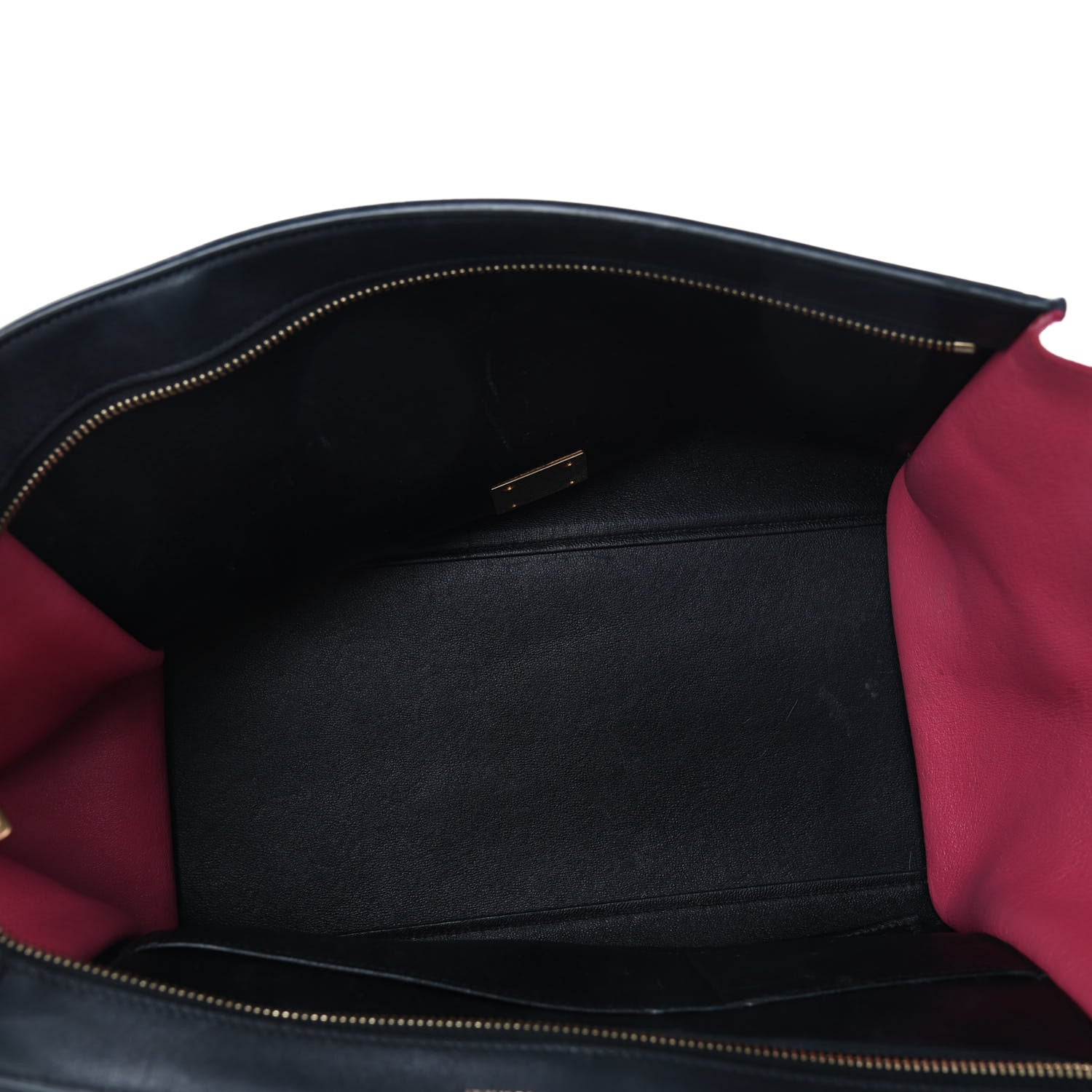 Celine Smooth Calfskin Suede Medium Tri-Color Trapeze Pink 4 of 12