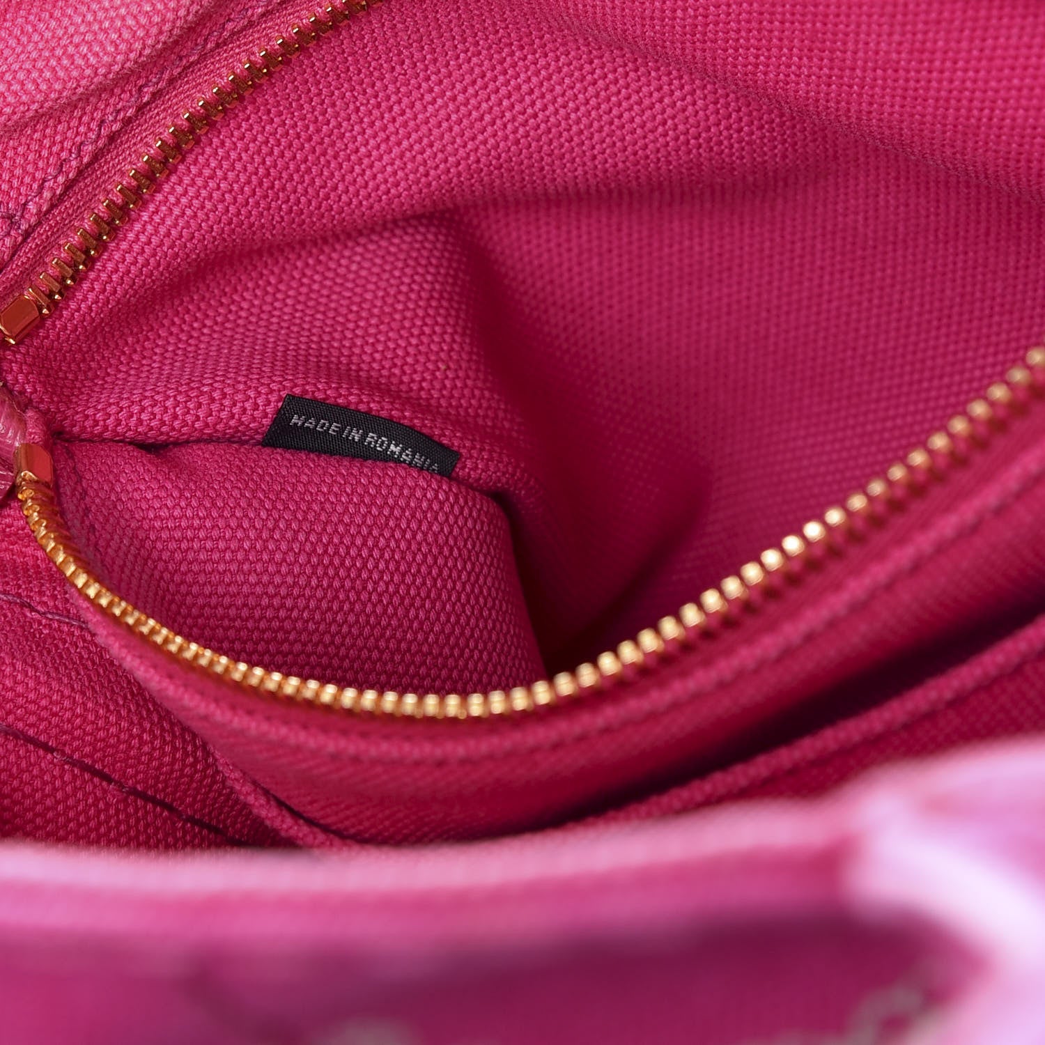 Prada Canapa Small Logo Tote Fuxia 9 of 10