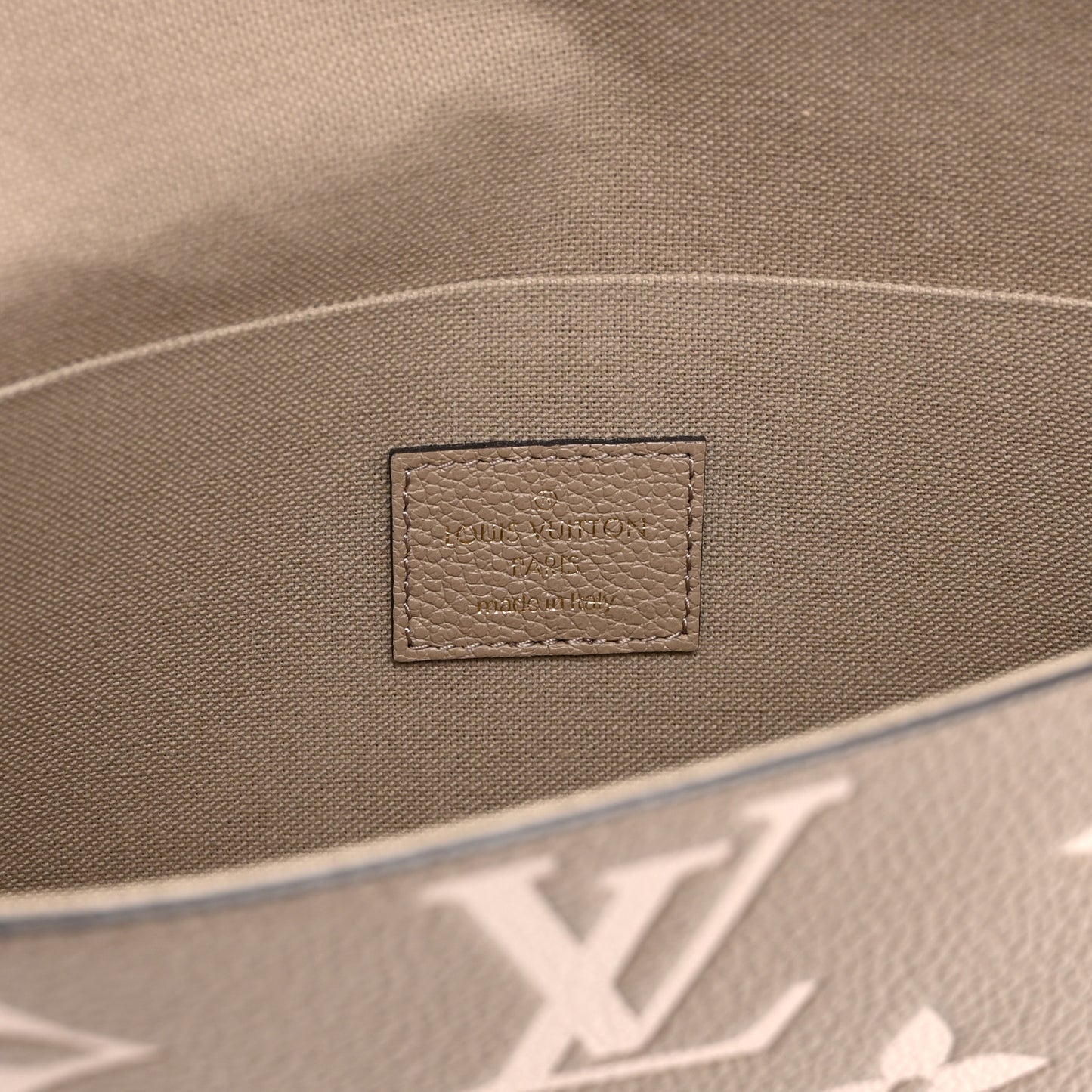 Empreinte Monogram Giant Felicie Pochette Tourterelle Creme