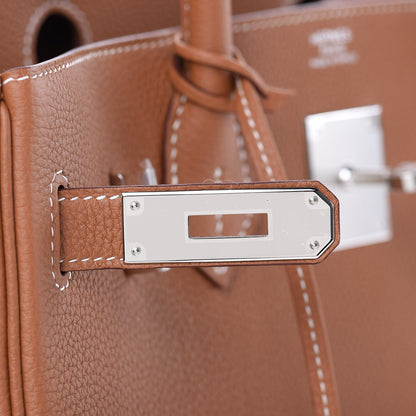 Hermes Togo Birkin 30 Gold 13 of 33