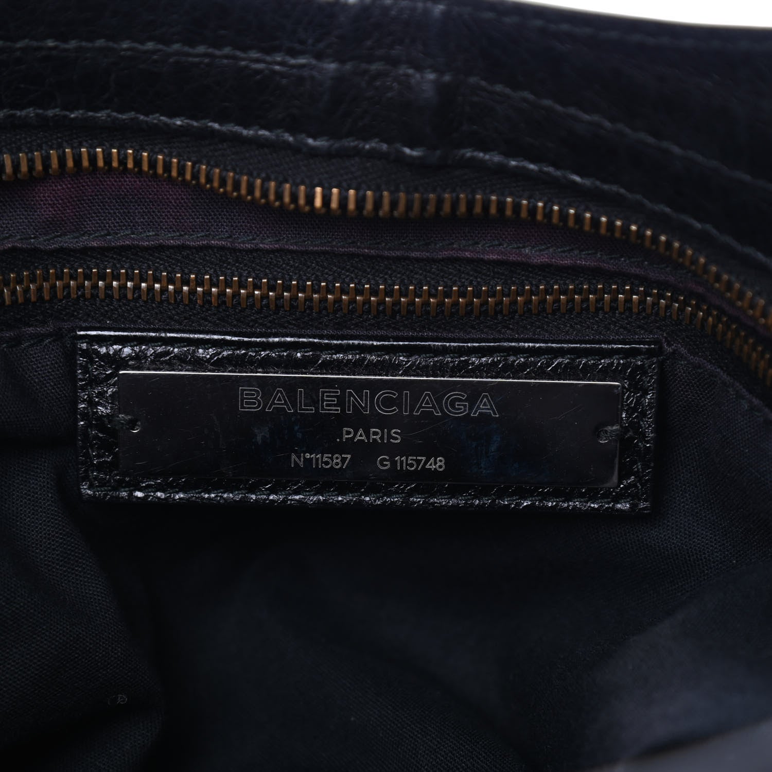Balenciaga Agneau Classic Hardware City Black 5 of 10