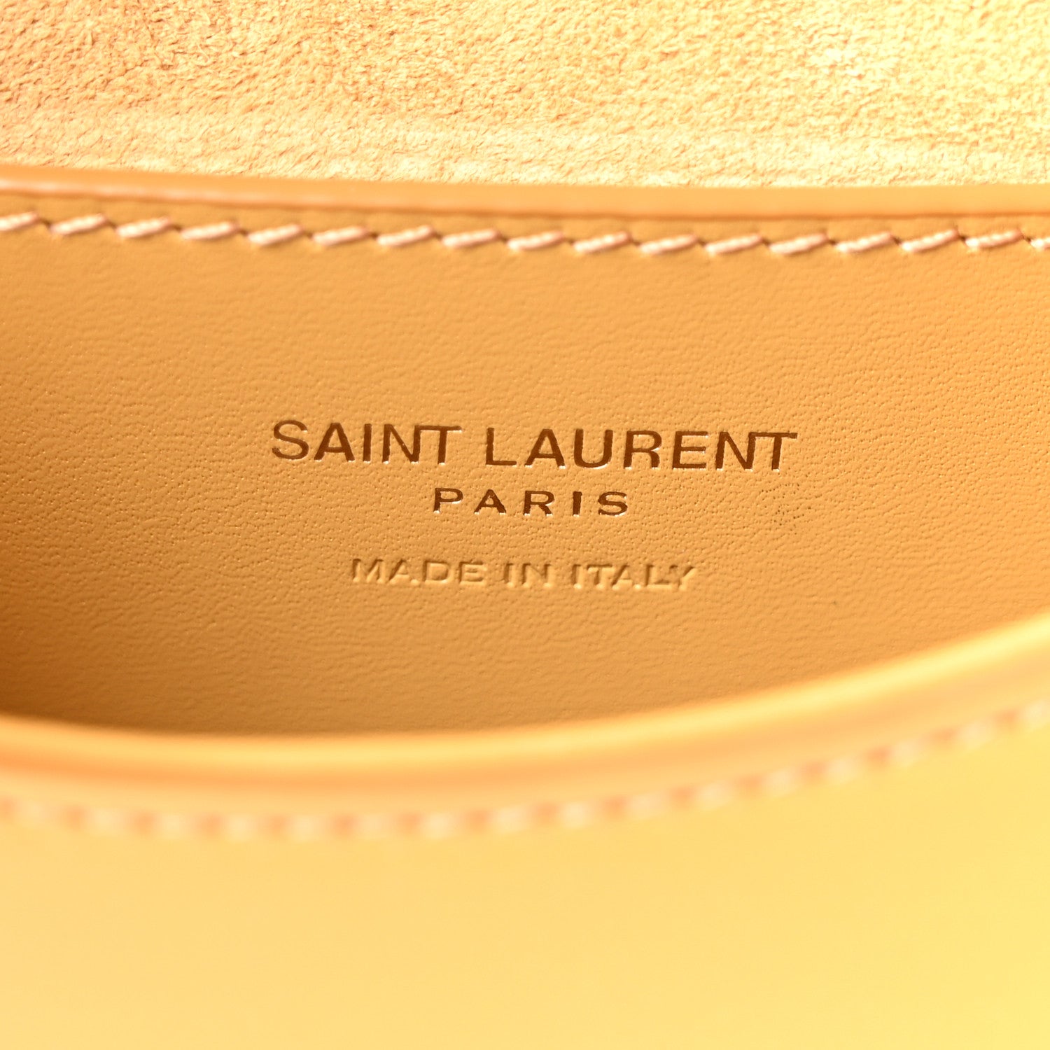 Saint Laurent Box Calfskin Mini Voltaire Top Handle Bag Hot Sahara 6 of 10