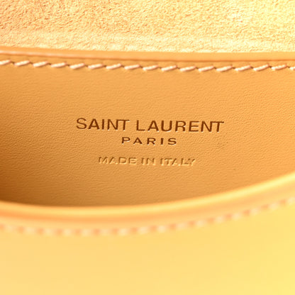 Saint Laurent Box Calfskin Mini Voltaire Top Handle Bag Hot Sahara 6 of 10