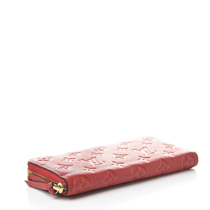 Louis Vuitton Empreinte Clemence Wallet Scarlet 4 of 7