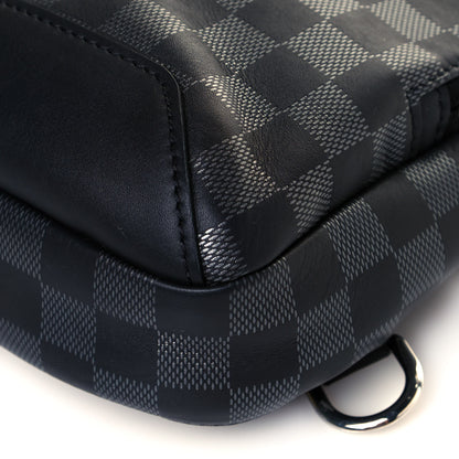 Louis Vuitton Damier Infini Avenue Sling Bag Onyx Silver 10 of 14
