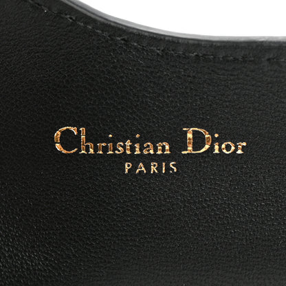 Christian Dior Grained Calfskin Saddle Card Holder Black 6 of 9