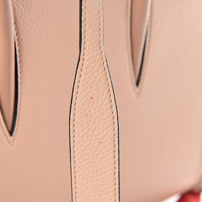 Christian Louboutin Calfskin Patent Studded Small Paloma Naturel Rose Gold 11 of 11
