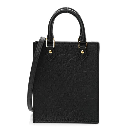 Louis Vuitton Empreinte Monogram Giant Petit Sac Plat Black 1 of 9