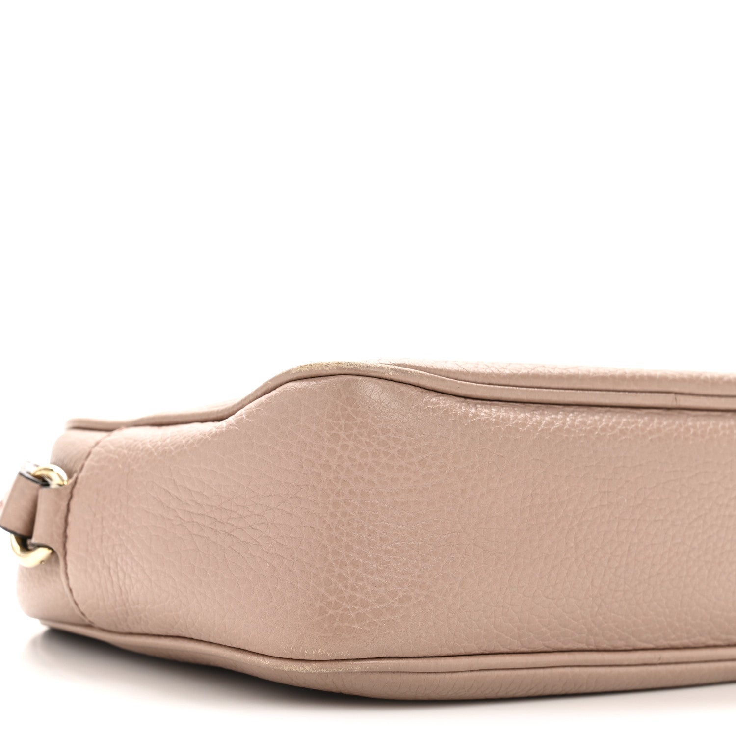 Gucci Pebbled Calfskin Small Soho Disco Bag Rose Beige 9 of 12