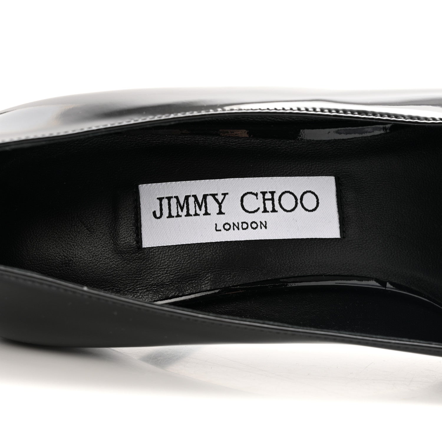 Jimmy Choo Patent Orb 95 Pumps 39.5 Black 6 of 10