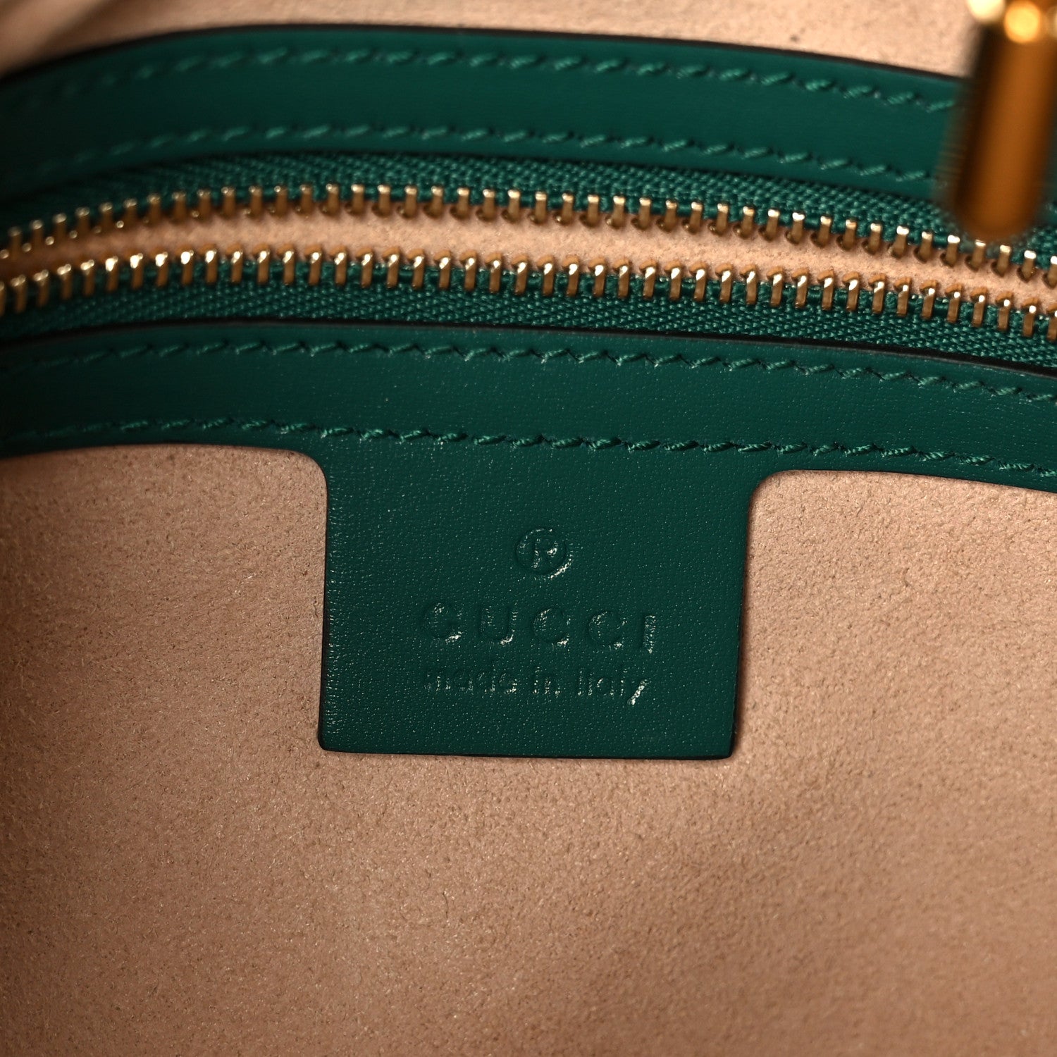 Gucci Boarded Dyana Lux Calfskin Small Jackie 1961 Hobo Emerald 6 of 11