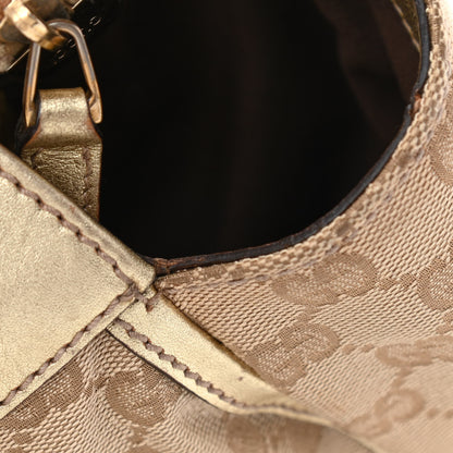 Gucci Metallic Monogram D Gold Tote Gold 12 of 15