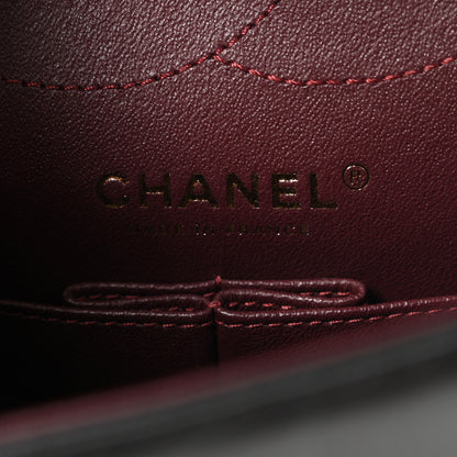Chanel Aged Calfskin Quilted 2.55 Reissue 225 Flap Black 6 of 11