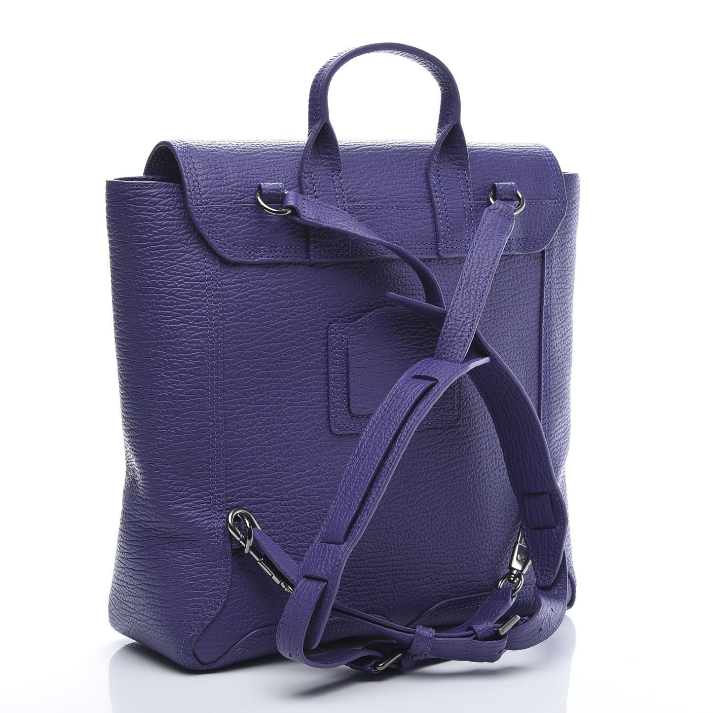 3.1 Textured Calfskin Pashli Backpack Bright Violet