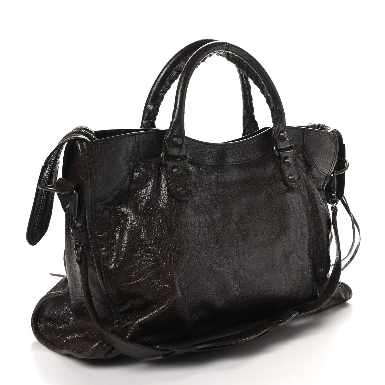 Balenciaga Agneau Classic Hardware City Charbon 4 of 10