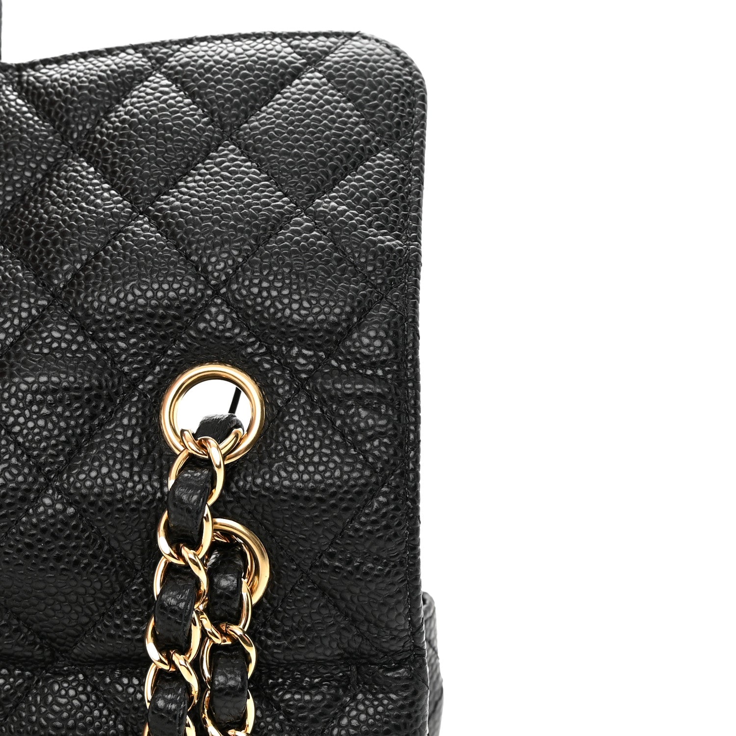 Chanel Caviar Quilted Small Double Flap Black 14 of 17