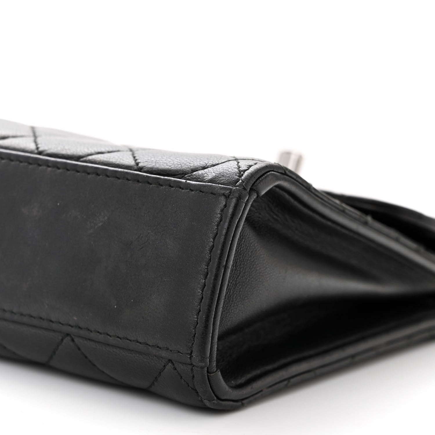 Chanel Lambskin Quilted Trendy CC Phone Holder Black 10 of 11