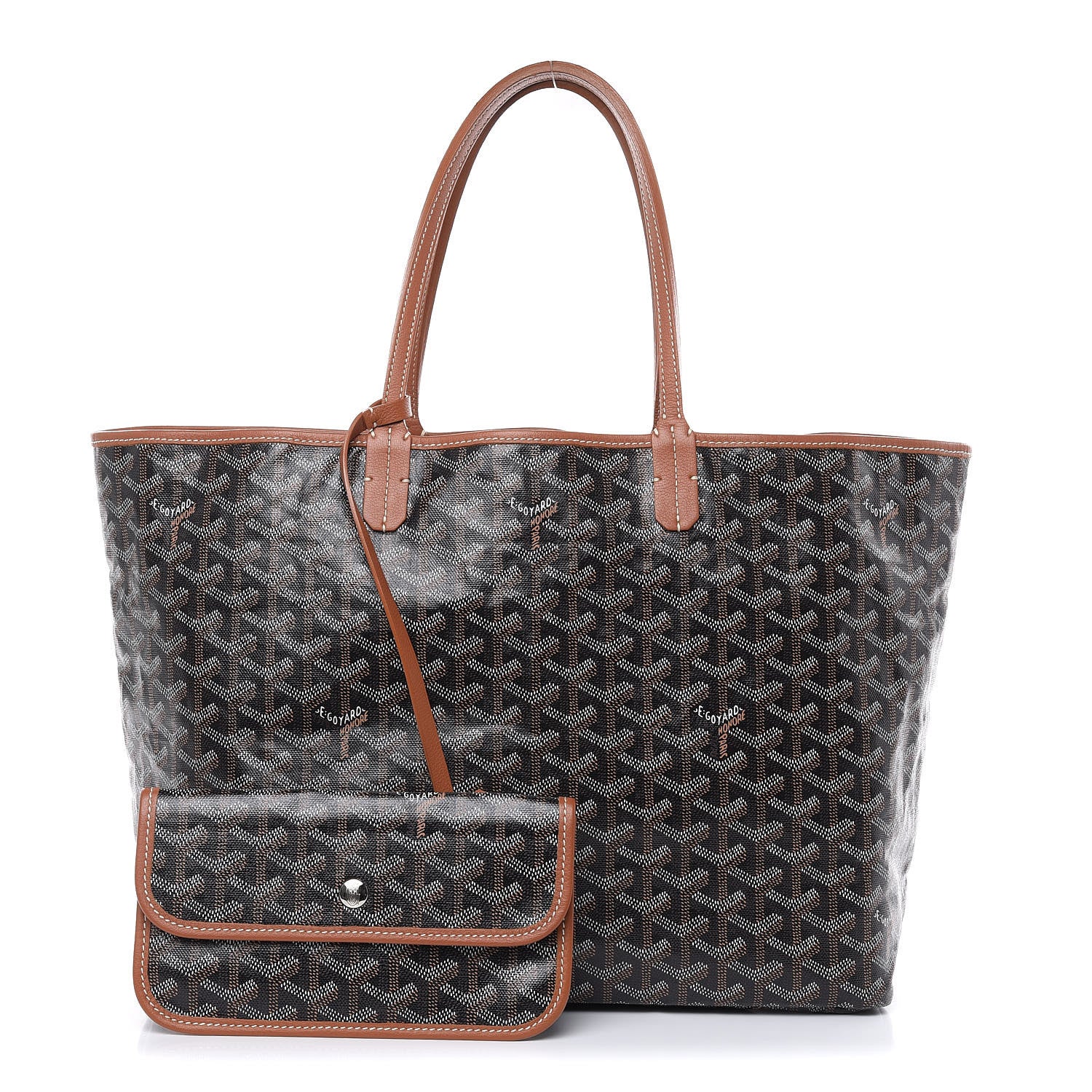 Goyard Goyardine Saint Louis PM Black Gold 1 of 11
