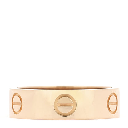 Cartier 18K Yellow Gold 5.5mm LOVE Ring 56 7.75 3 of 5